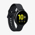 ACS06394 - Galaxy Watch 6 Classic (47mm) Case Liquid Air in matte black showing the front